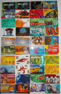 Lot De 40 Cartes Prépayées Monde - Lots - Collections