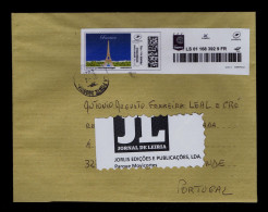 Gc8518 FRANCE "EIFFELL TOWER" Monuments  Post Label (MonTimbreLigne) Expres LA POSTE Mailed 2021 Portugal - Monumenti