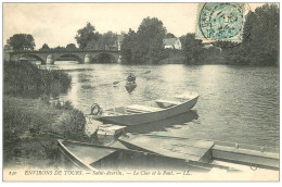 37 SAINT-AVERTIN. Canoétiste Sur Le Cher 1909 - Saint-Avertin