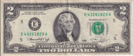 BILLETE DE ESTADOS UNIDOS DE 2 DOLLARS DEL AÑO 1976 LETRA E - RICHMOND (BANK NOTE) - Biljetten Van De  Federal Reserve (1928-...)