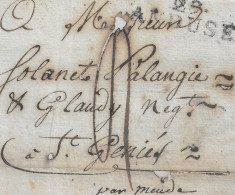 Lettre De 1817 - Enduse Vers St Genies Par Mende - 1801-1848: Précurseurs XIX