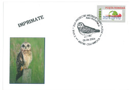 COV 995 - 3141 OWLS, Romania - Cover - Used - 2004 - Lettres & Documents