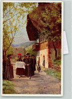 39188106 - Taufe Trachten Schwarzwaldserie II/6 Verlag Edm. Von Koenig - Other & Unclassified