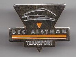 Pin's GEC Alsthom Transport TGV Réf  4902 - TGV