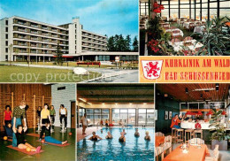 73721982 Bad Schussenried Kurklinik Am Wald Restaurant Hallenbad Sporthalle Bad  - Bad Schussenried