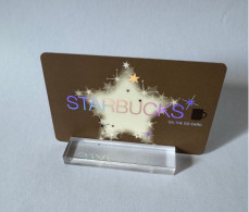 Starbucks Card Taiwan On The Go Card 2011 Star - Tarjetas De Regalo