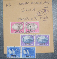 SOUTH AFRICA  STAMPS SWA Pairs  1980  L38  ~~L@@K~~ - Used Stamps