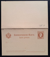 Österreich, Ganzsache Postkarte 2/2 Kr (Rum.) Neudruck - Brieven En Documenten