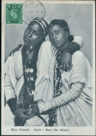 Z804 Cartolina Coloniale Africa Orientale Amatu' E Unese Tipi Abissini Woman - Other & Unclassified