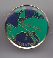 Pin's Saujon Rome Collège A. Albert En Charente Maritime Dpt 17 Réf 3508 - Steden