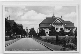 39104106 - Lauda-Koenigshofen. Robert Wagner Strasse Volksschule Gelaufen. Marke Entfernt, Leichte Abrissspuren. Ecken  - Other & Unclassified