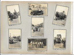 PHOTO -  14 Magnifiques Photos De VENDEE Collées Sur Carton Recto/verso De 1928   - Ft 6,5 X 4,5 Cm - Places