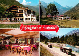 73707632 Oberstdorf Alpengasthof Pension Birgsau Gaststube Pferdewagen Oberstdor - Oberstdorf