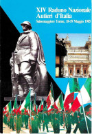 ITALIA ITALY - 1985 SALSOMAGGIORE TERME (PR) XIV Raduno Autieri Su Cartolina Speciale - 2154 - 1981-90: Storia Postale