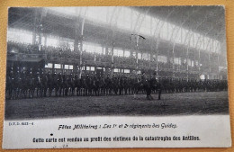 MILITARIA -  ARMEE BELGE - BELGISCH LEGER - Fêtes Militaires - Les 1r Et 2e Régiments Des Guides  -  1902 - Manoeuvres
