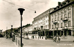 73707457 Ruedesheim Am Rhein Rheinstrasse Mit Parkhotel Deutscher Hof  - Ruedesheim A. Rh.