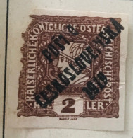 1919, Tchécoslovaquie I,Timbres De Journaux De 1916  - SURCHARGE EFFACÉE - Ongebruikt