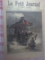 Petit Journal 51 Train Victime D Son Dévouement Marly L Roy Eléphant Café Pré-catelan Toulouse Chanson Le Collier Xanrof - Zeitschriften - Vor 1900