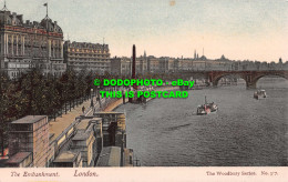 R551747 Embankment. London. Woodbury Series. No. 357 - Autres & Non Classés