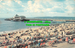 R551792 Pier And Beach. Bournemouth. Cotman Color Series. Jarrold. Bobbys Of Bou - Welt