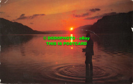 R551809 Fishing At Sunrise. Ullswater. Tom Wright. Sanderson And Dixon. Jarrold - Welt