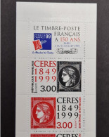 TIMBRE France CARNET 3213 Neuf - 1999 Timbres 3211 3212 3212A - Yvert & Tellier 2003 Coté 8 € - Altri & Non Classificati