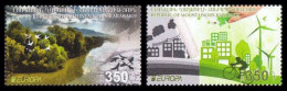 SALE!!! NAGORNO KARABAJ HAUTE KARABAKH BERGKARABACH 2016 EUROPA CEPT THINK GREEN 2 Stamps Set MNH ** - 2016