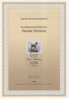 Germany Deutschland 1988-5 100th Birthday Of Renée Sintenis, German Sculptor, Horse, Canceled In Berlin - 1981-1990