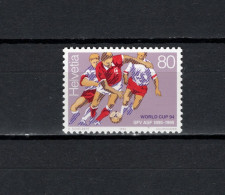 Switzerland 1994 Football Soccer World Cup Stamp MNH - 1994 – États-Unis