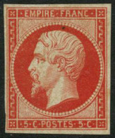 (*) N°12 5c Empire, Essai En Orange - TB - 1853-1860 Napoleone III