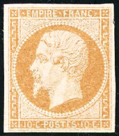 ** N°13A 10c Bistre, Type I - TB - 1853-1860 Napoleon III