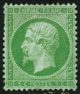 ** N°20 5c Vert - TB - 1862 Napoléon III.