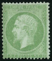 ** N°20 5c Vert - TB - 1862 Napoleone III