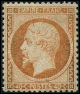 ** N°23 40c Orange, Pièce De Luxe  - TB - 1862 Napoléon III.