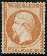 ** N°23 40c Orange, Pièce De Luxe - TB - 1862 Napoléon III