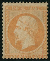 ** N°23 40c Orange - TB - 1862 Napoleone III