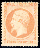 * N°23 40c Orange - TB - 1862 Napoléon III