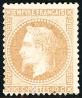 ** N°28B 10c Bistre, Type II - TB - 1863-1870 Napoléon III. Laure