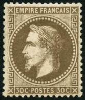 ** N°30 30c Brun - TB - 1863-1870 Napoleon III Gelauwerd