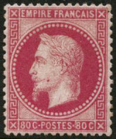 ** N°32 80c Rose - TB - 1863-1870 Napoléon III Con Laureles