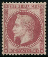 ** N°32 80c Rose - TB - 1863-1870 Napoléon III Con Laureles