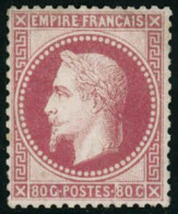 ** N°32 80c Rose - TB - 1863-1870 Napoléon III Lauré