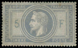 ** N°33 5F Empire, Quelques Froissures De Gomme, Qualité Standard - B - 1863-1870 Napoléon III Lauré