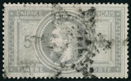 Obl. N°33 5F Empire - TB - 1863-1870 Napoleone III Con Gli Allori