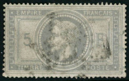 Obl. N°33 5F Empire - TB - 1863-1870 Napoleon III Gelauwerd