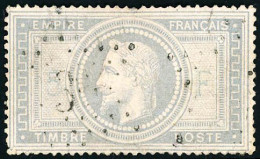 Obl. N°33 5F Empire, Qualité Standard - B - 1863-1870 Napoléon III Con Laureles