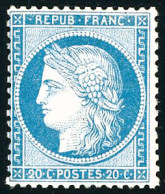 ** N°37 20c Bleu - TB - 1870 Assedio Di Parigi