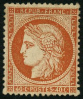 * N°38 40c Orange - TB - 1870 Siège De Paris