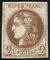 ** N°40Ba 2c Rouge-brique - TB - 1870 Ausgabe Bordeaux