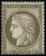 ** N°56 30c Brun - TB - 1871-1875 Cérès